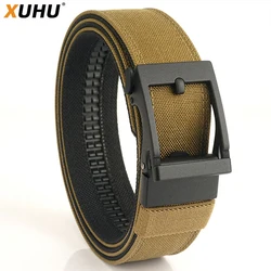 Ceinture élastique unisexe en nylon pour hommes, boucle à dégagement rapide en alliage, ceinture tactique suspendue pour odormilitaire, accessoires de travail