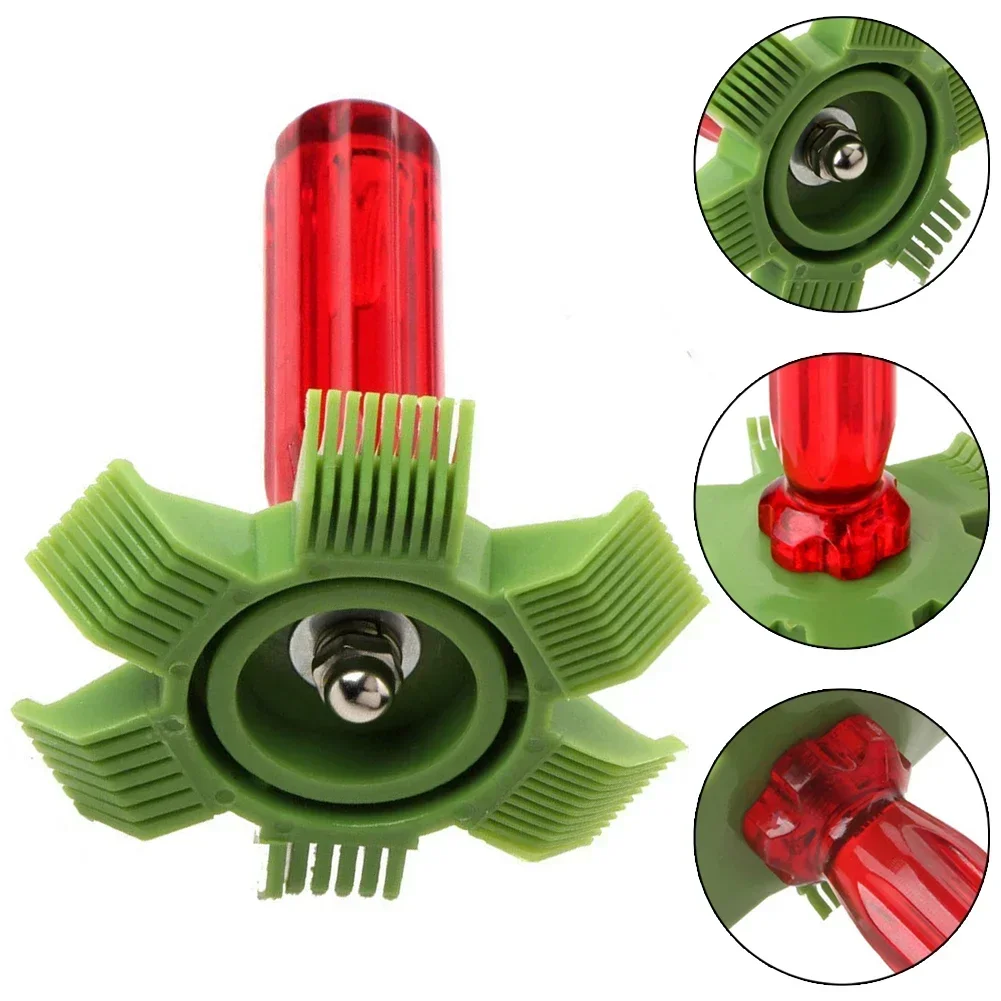 

Universal Radiator Fin Repair Comb Air Conditioner Car Cooling Condenser Comb AC Cleanning Brush Evaporator Cooler Repair Tools