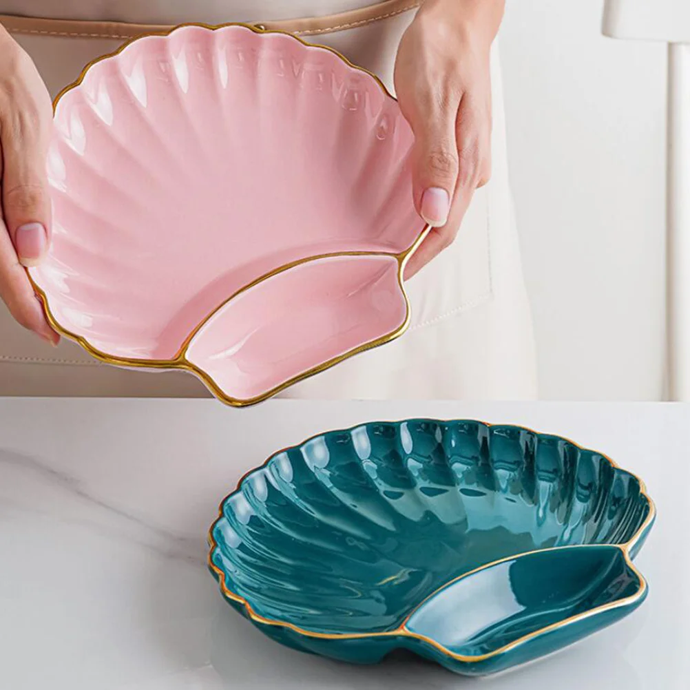 

1Pcs Simple Dumpling Plate Ceramic Practical Dining Sauce Dish Appetizer Bowl Fries Plate Restaurant Dumpling Dish
