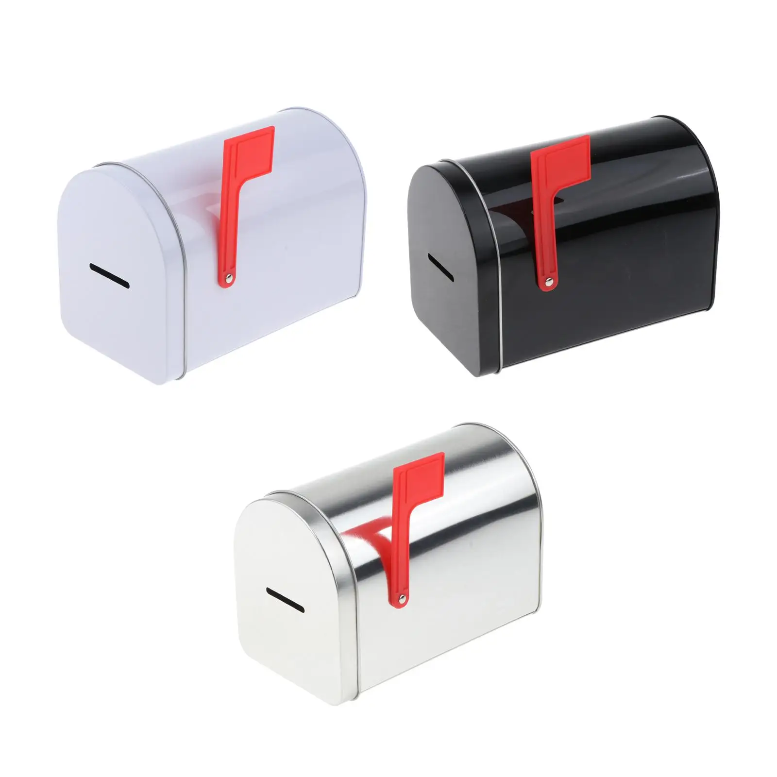 صندوق بريد عيد الميلاد صندوق رسائل حديدي مقاوم للعوامل الجوية لتزيين بوابة المكتب