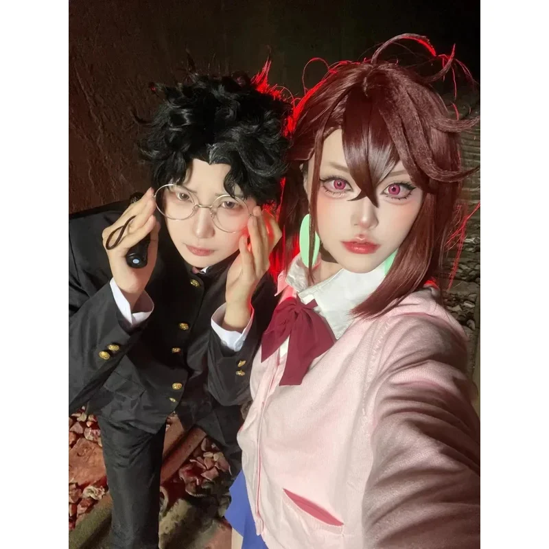 2025 22 Anime Dandadan Aira Shiratori Cosplay Costume Momo Ayase JK Sailor Skirts Suit Ken Takakura Jackets Pants Wig School Uni