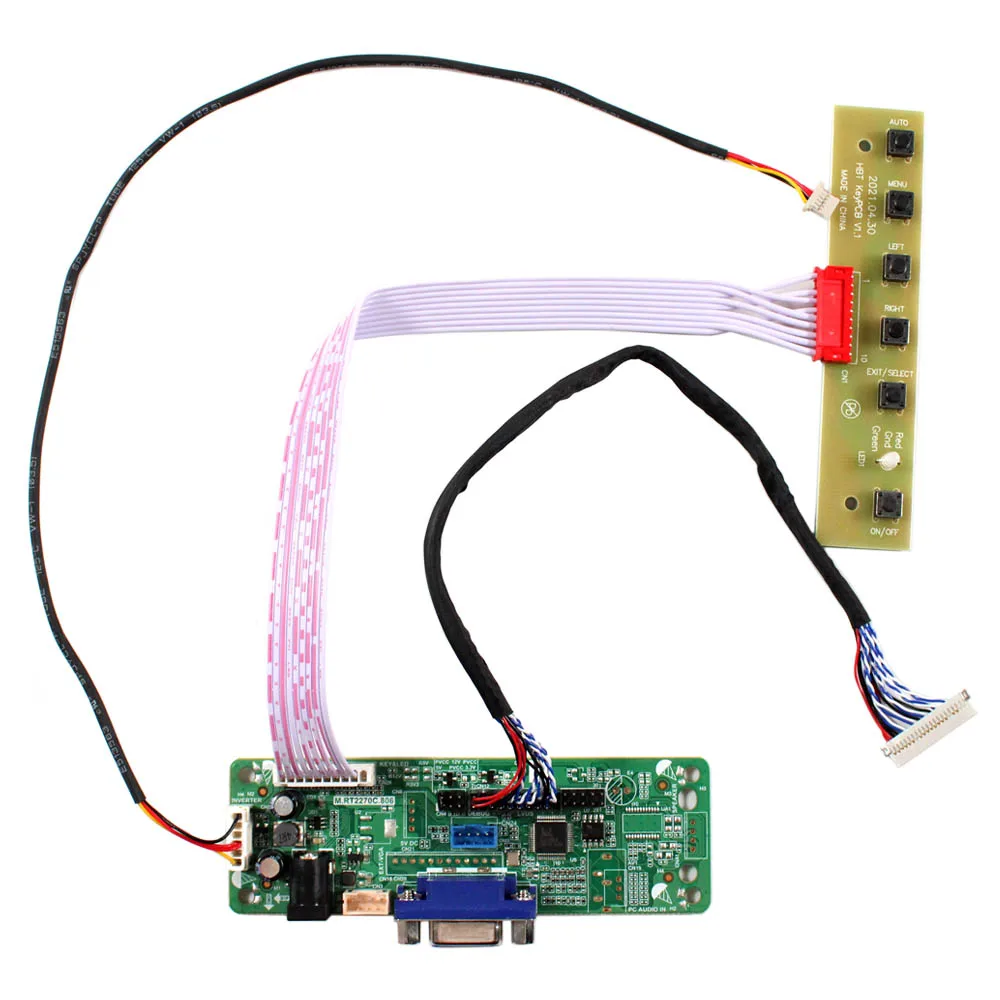 VGA + ЖК-плата контроллера RT2270C-A для 8,4 дюйма G084SN05-V8 800x600 ЖК-экран
