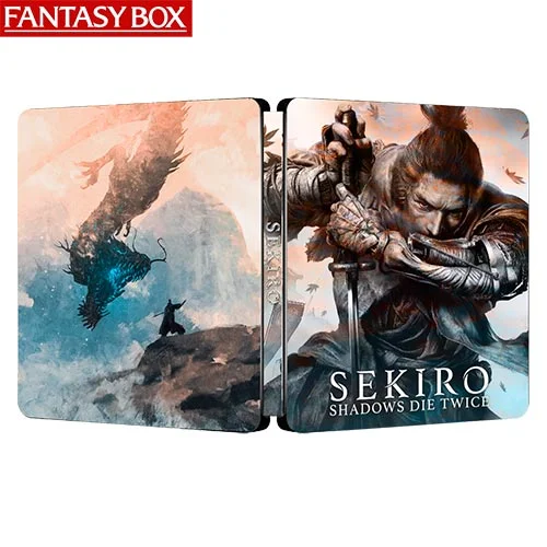 Sekiro Shadows Die Twice Dragon Edition Steelbook ONi Fantasy Box (disco de juego no incluido)