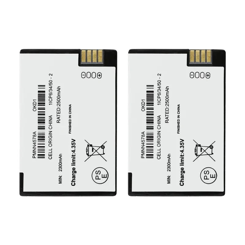 モトローラ DTR700 双方向無線機ウォーキートーキーバッテリー PMNN4578A/BT110 PMNN4578 3.7V 2500mAh リチウムイオンバッテリー