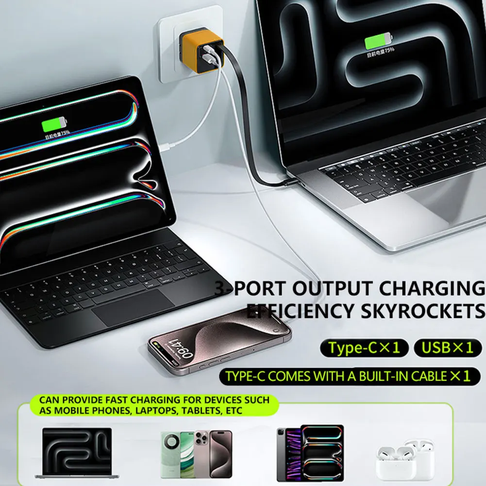 3 In 1 Gan Charger … - image