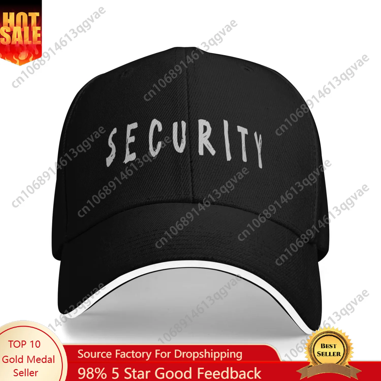 

Security Hats Baseball Cap Adjustable Snapback Hats for Men Women Outdoor Sun Protection Hat Trucker Hat