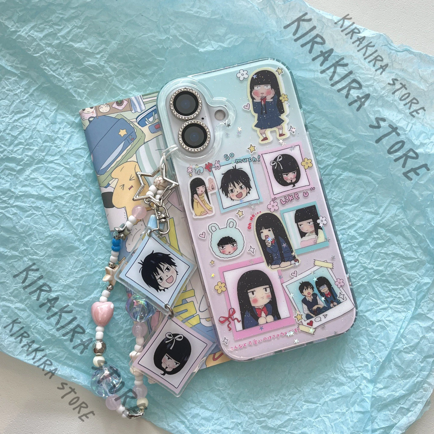Kimi Ni Todoke: From Me To You Kuronuma Sawako Phone Case Cartoon Cute Creative Mobile Phones Shell Protective Sleeve Gifts