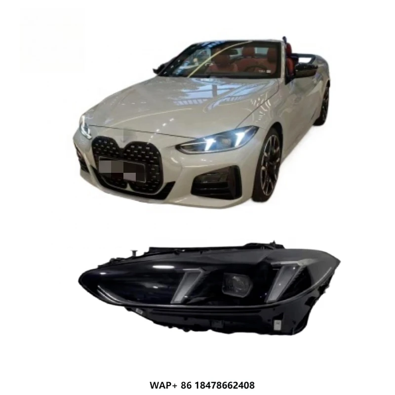 Oryginalny reflektor do serii 4 dla modelu 430i 2024, reflektor LED, systemy oświetlenia samochodowego