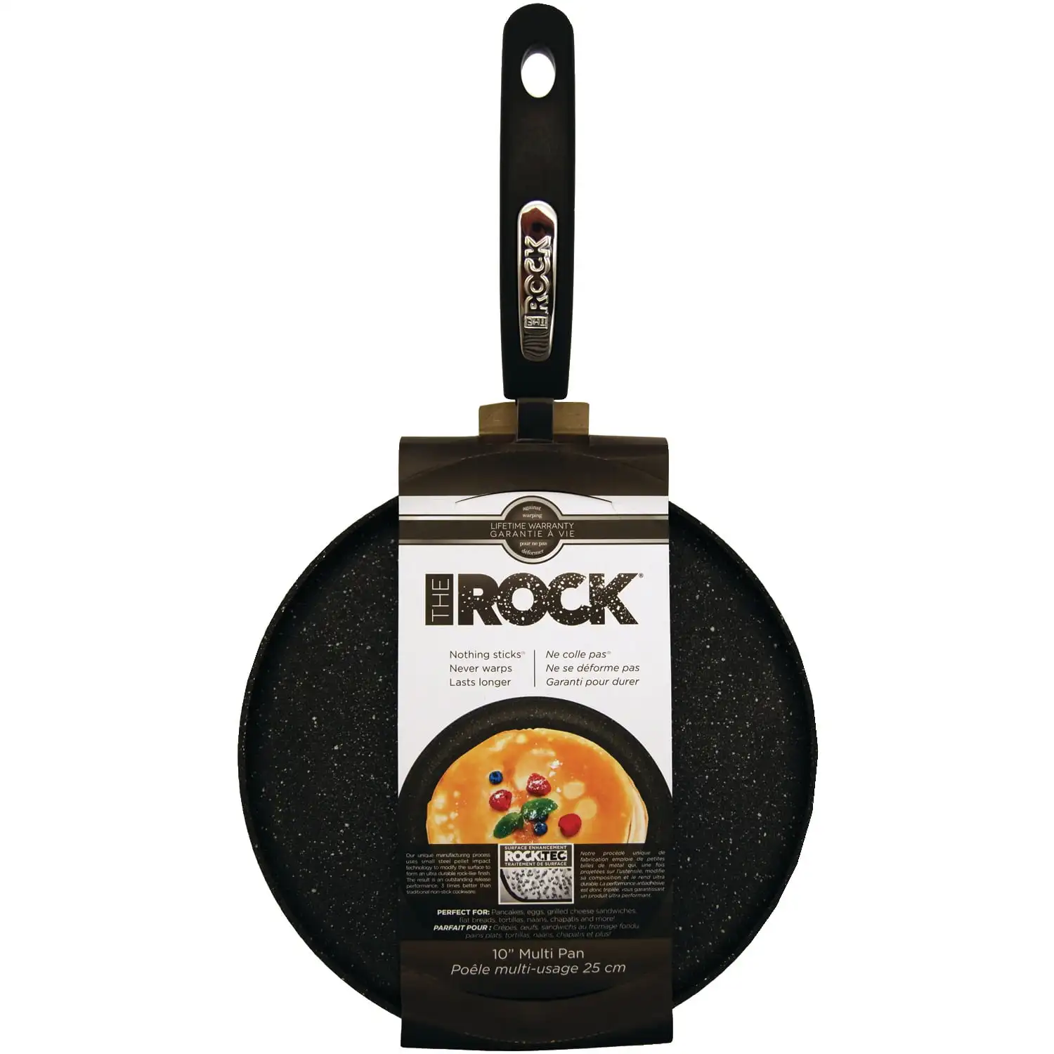 

THE ROCK by Starfrit 030320-006-0000 The Rock By Starfrit 10" Multi Pan With Bakelite Handle