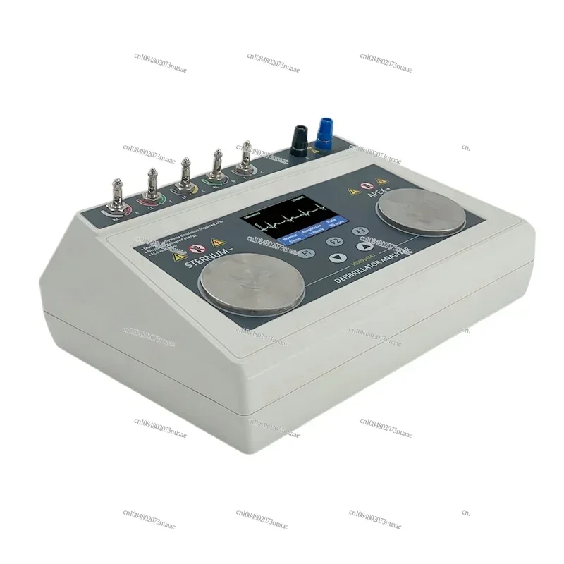 Manual Defibrillator Test Instrument Including ECG Detection and Analysis Function, Monitor and Analyzer