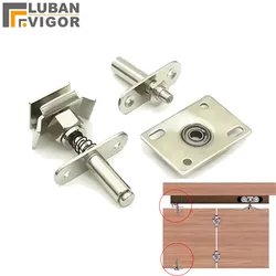 Folding sliding door hinge Heaven and Earth Axis Sliding door cardan shaft Revolving door Screen hinge holder door hardware