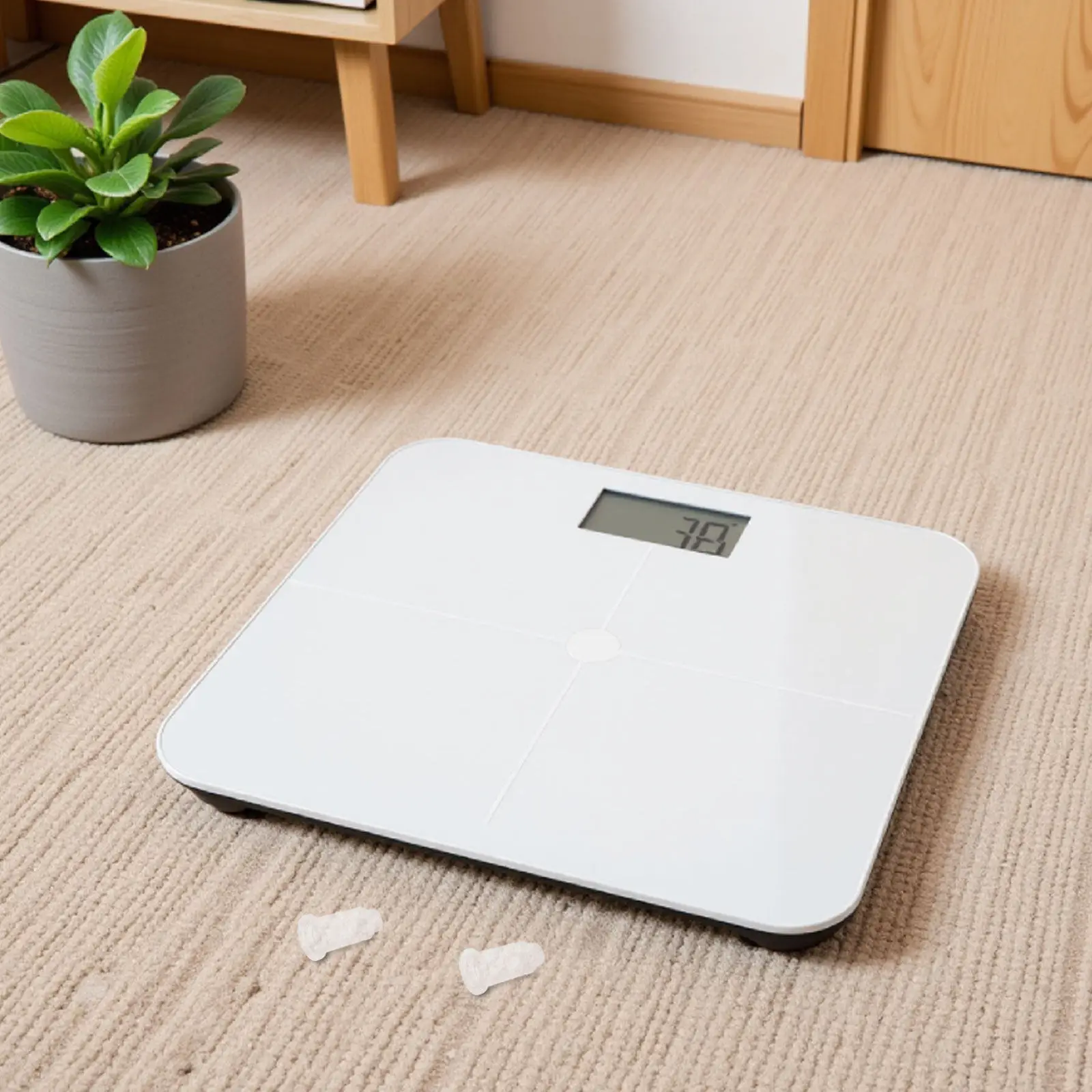20Pcs Clear Digital Scale Rubber Feet Replacement Anti Slip Foot Pads Stable Support Non Scratch Kitchen Appliance Scale Foot