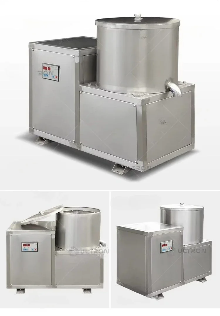 Small Scale Cheap Price Semi Automatic Fried Food Deoiler Machine Oil Remove Machine Dewatering Machine