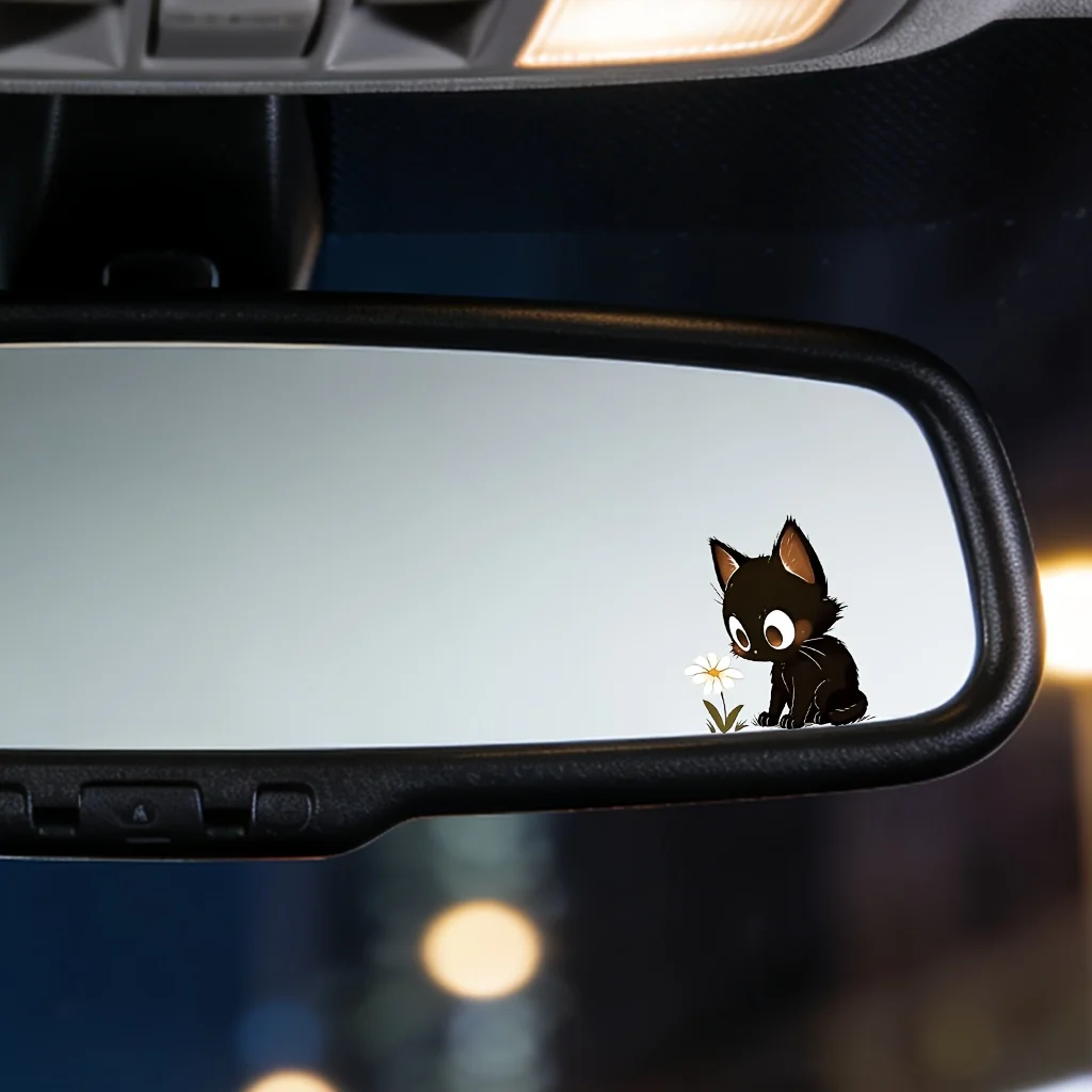 

Самоклеящаяся декоративная наклейка, подходит для автомобилей, мотоциклов, с рождественской и пасхальной тематикой животных, для зеркала заднего вида.