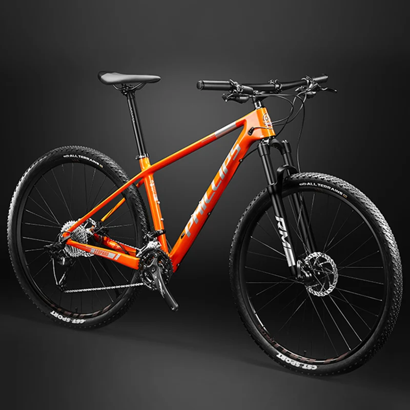 27.5 inch 29 inch Carbon Fiber Mountain Bicycle Cross Country Carbon Mountain Bike with Hydraulic Disc Brake MTB 27/30/33 Speed