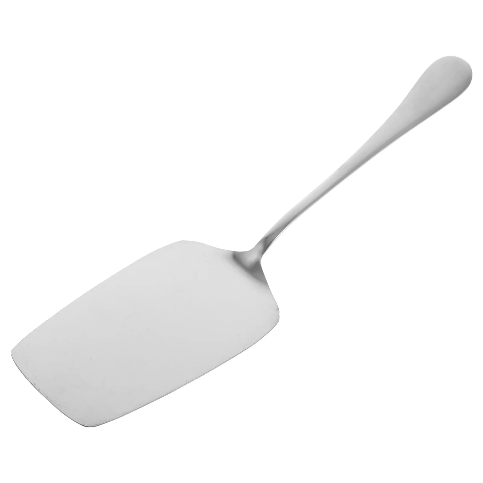 Extended Handle Cake Serving Spatula Stainless Steel Strong Cut Resistant for Wedding Party Tableware Multi Use Ice Cream Scoop