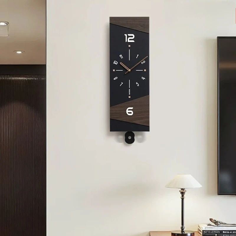 Minimalist Creative Wall Clocks Living Room Simple Modern Aesthetic Wall Watch Vintage Fashion Reloj Pared Ornaments Home Decor