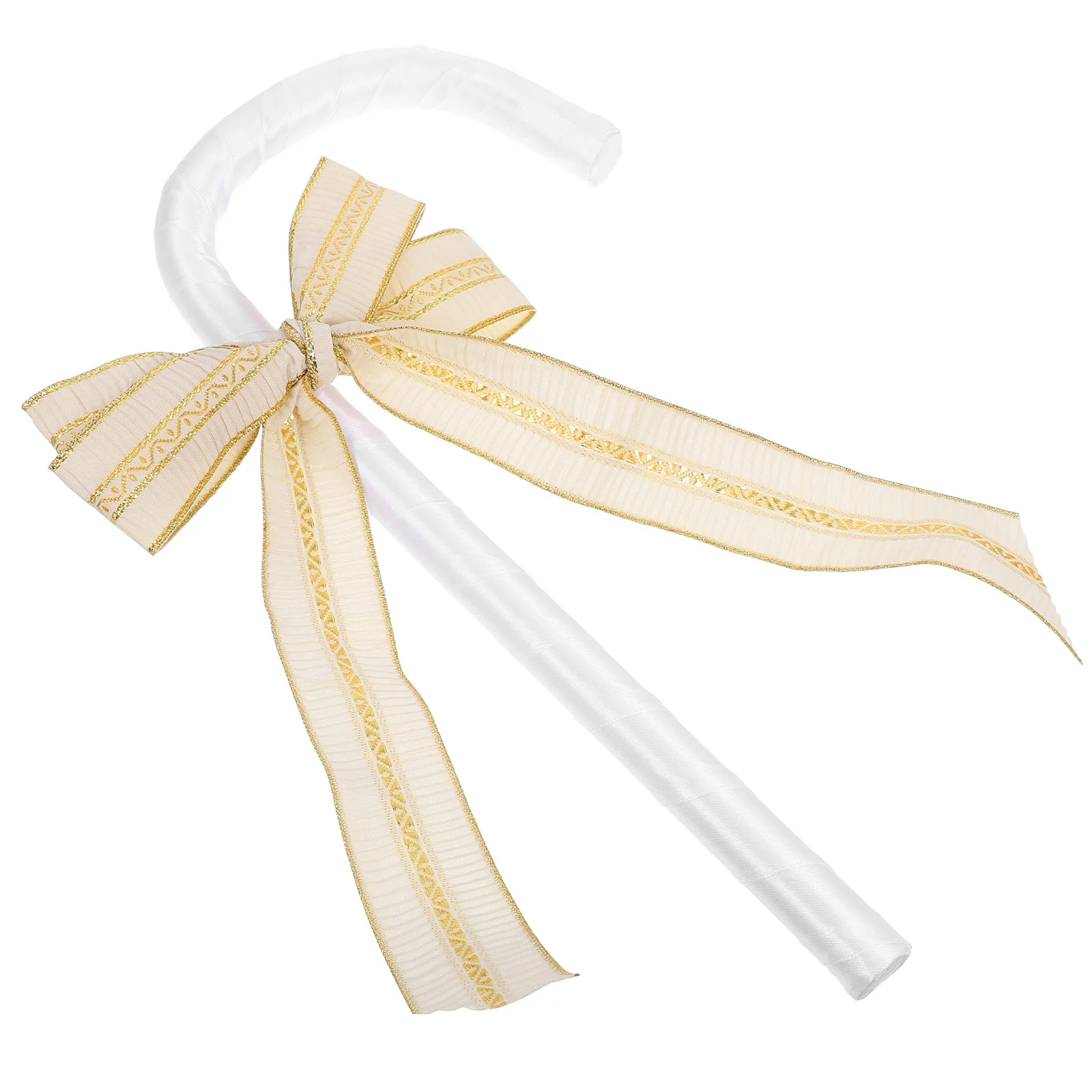 ديكور Bowknot زي قصب فستان أنيق الدعامة لحفلات الزفاف مرحلة الأداء كابينة تصوير التبعي