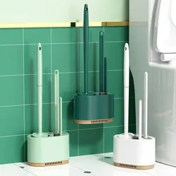 Beishan Wall Mounted Three In One Toilet Brush, Multifunctional Toilet Brush Holder, Suitable For Bathrooms, PP Material