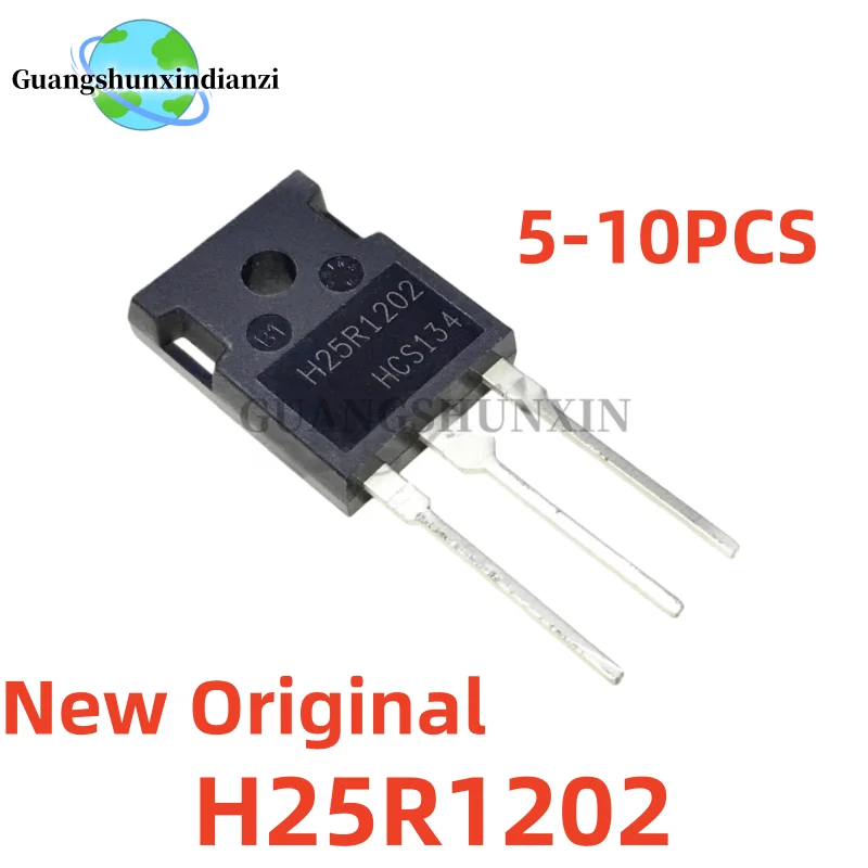 New Original 5-10PCS H25R1202 IHW25N120R2 TO-247 1200V 25A IGBT High-power transistor Best Quality In Stock