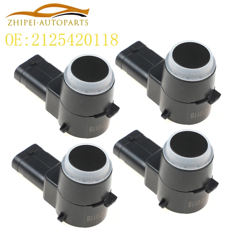 4 Pcs 2125420118 PDC Parking Sensor parktronic Car A2125420118 0263003617 For Mercedes W169 W245 W204 W212 W221 C207 A207