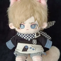 Game Leon Scott Kennedy 20cm Nude Body Plush Doll Toys Soft Stuffed Plushie a6825