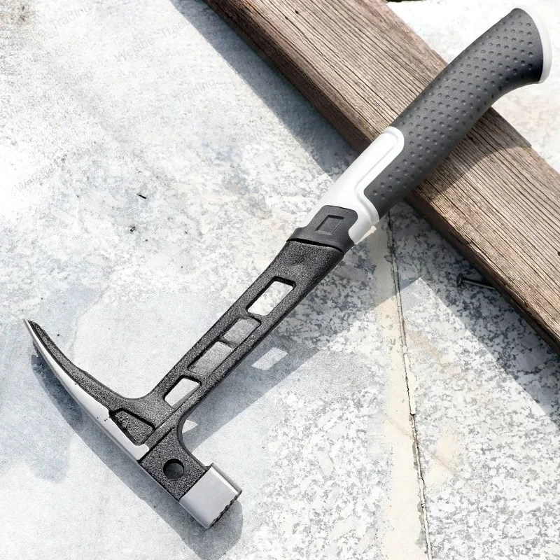 

1pc Claw Hammer, Professional Woodworking Joinery Home Carpentry Hand Hammer, Integrated Seismic Handle,Nail Hammer, Non-Slip Mu