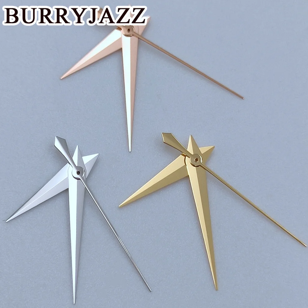 BURRYJAZZ jam tangan perak emas mawar, arloji NH35 NH36 NH38 7S26 7S36 4R35 4R36