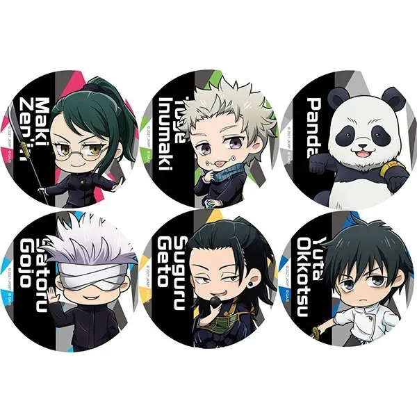 

Jujutsu Kaisen Anime Badge Gojo Satoru Itadori Yuji Fushiguro Megumi Nobara Kugisaki Pin Brooch Collection Cute Cartoon