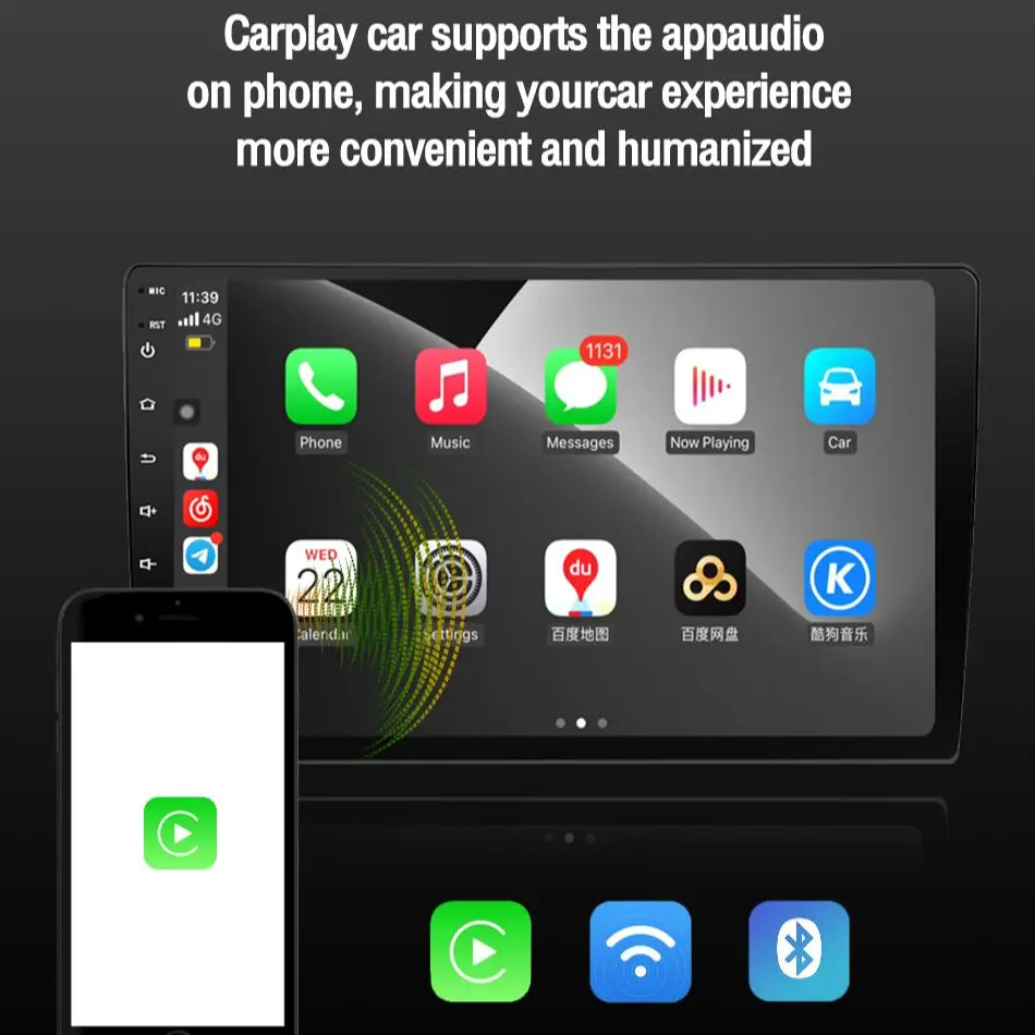 2 DIN Android 12 GPS Carplay pro kia duše 2 2013 - 2019 auto rádio multimediální video hráč stereo přijímač 6GB+128GB 4G WIFI DVD