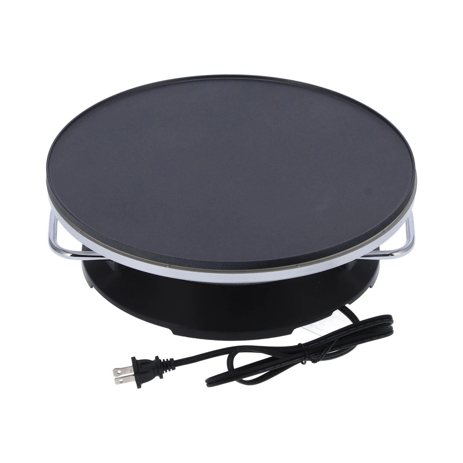 US Electric Pancake Maker 32cm Pan Diameter Pancake Machine Small Non-Stick Electric Crepe Maker for Kitchen Use US Plug 120V