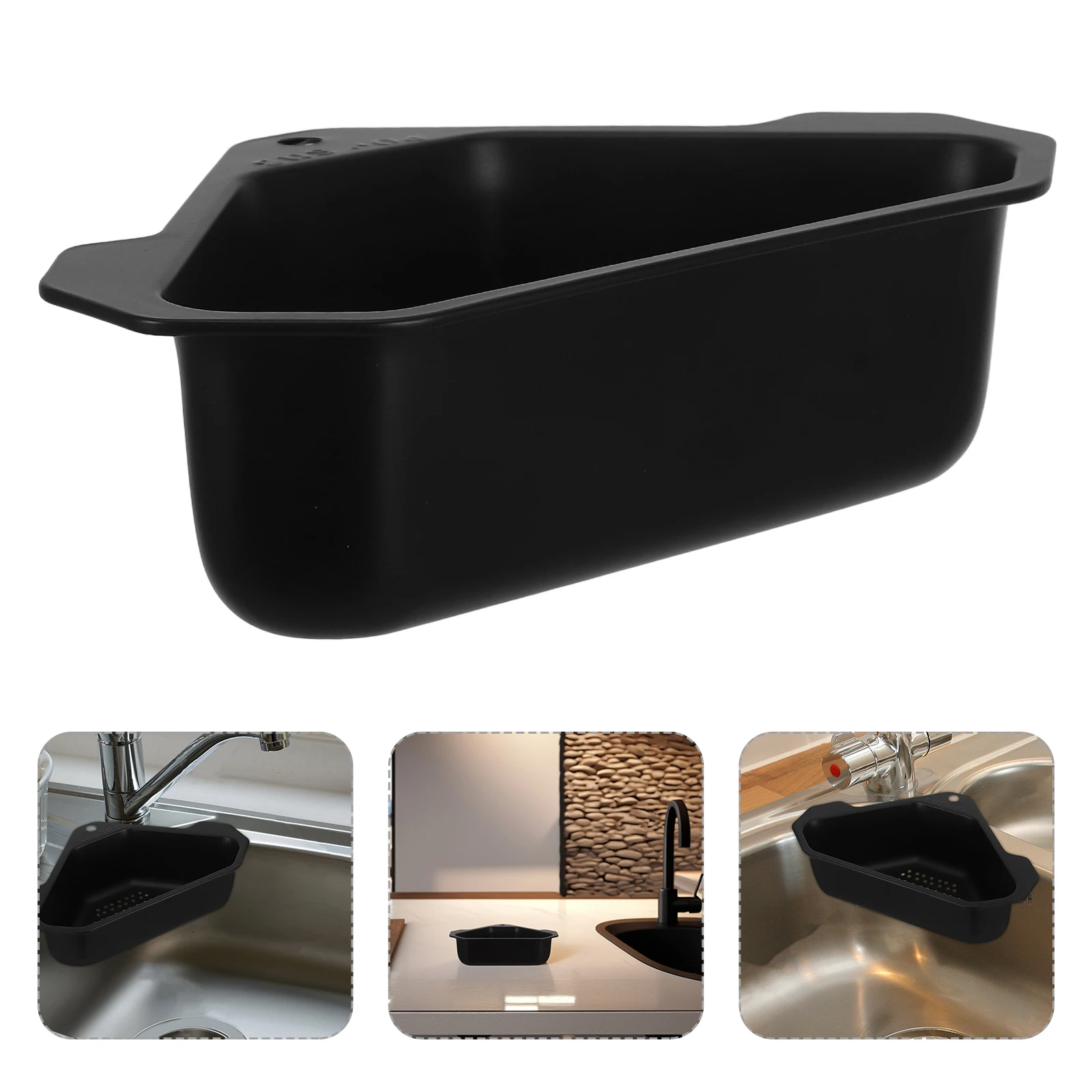 

Stainless Steel Drainage Multifunctional Sink Strainer Kitchen Gadgets Corner Storage Basket Fruit Washing Drainer Water Filter