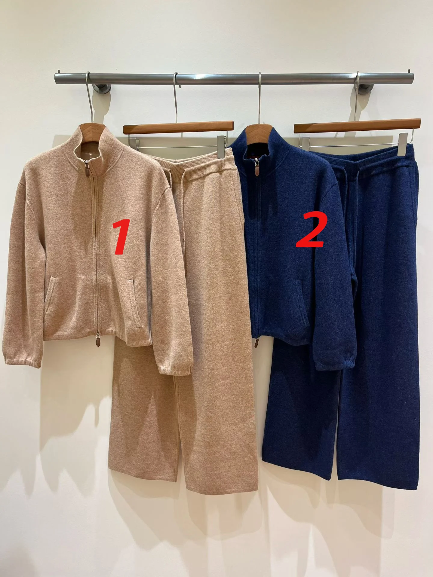2026 Autumn/Winter New High-Quality Fashionable Casual Cashmere Suit For Women ML