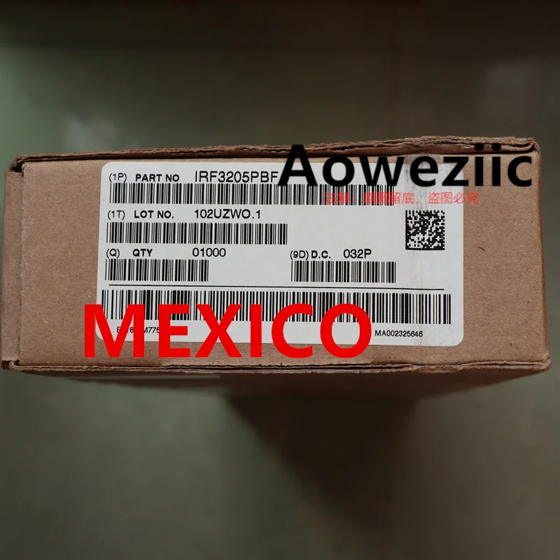 Aowaziic 2022 + 50 pz 100% nuovo originale importato IRF3205 muslimate TO-220 MOS FET 55V 110A 200W