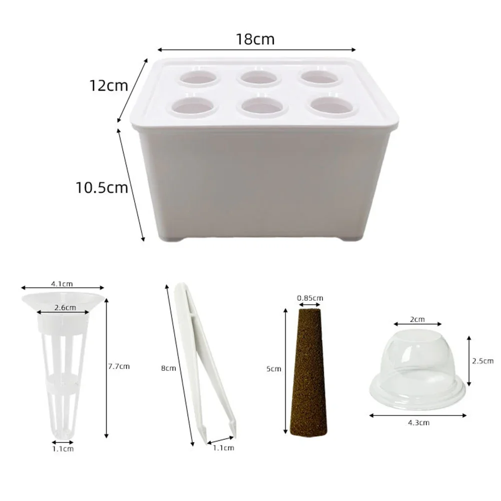 Self Watering Indoor Hydroponics Grower Kit for Herb Cultivation Compact Water Culture System for Efficient Indoor Gardening