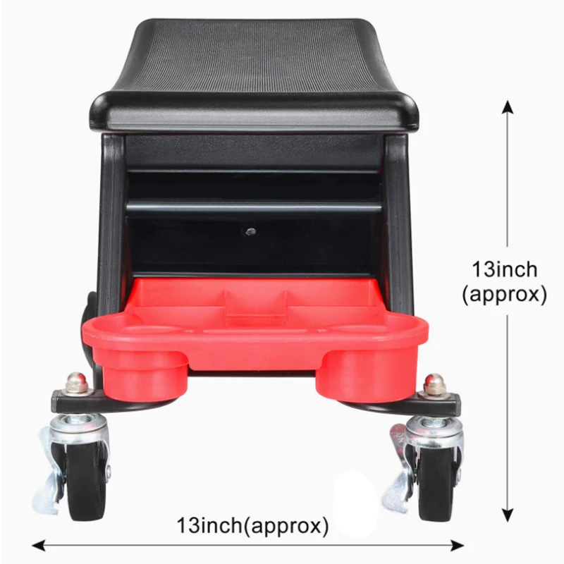 Car Multi-Function Chair Mechanic For Wax Polishing Projects Car Creeper Stool Chair Mobile Creeper Seat Car Wash Supplies