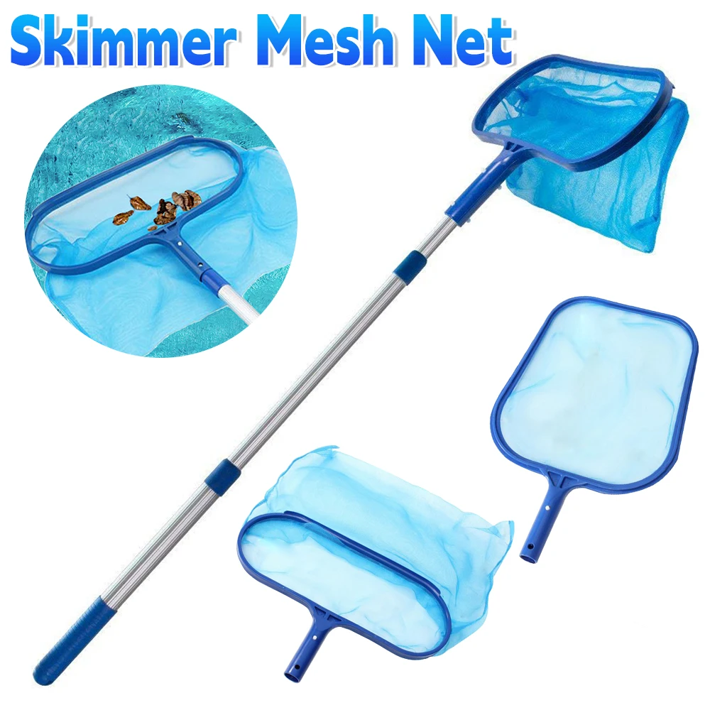 Espumadera de hojas para piscinas, red para espumadera de Spa, espumadera de basura, red para piscina, red de limpieza para piscina, accesorios para piscina de limpieza al aire libre