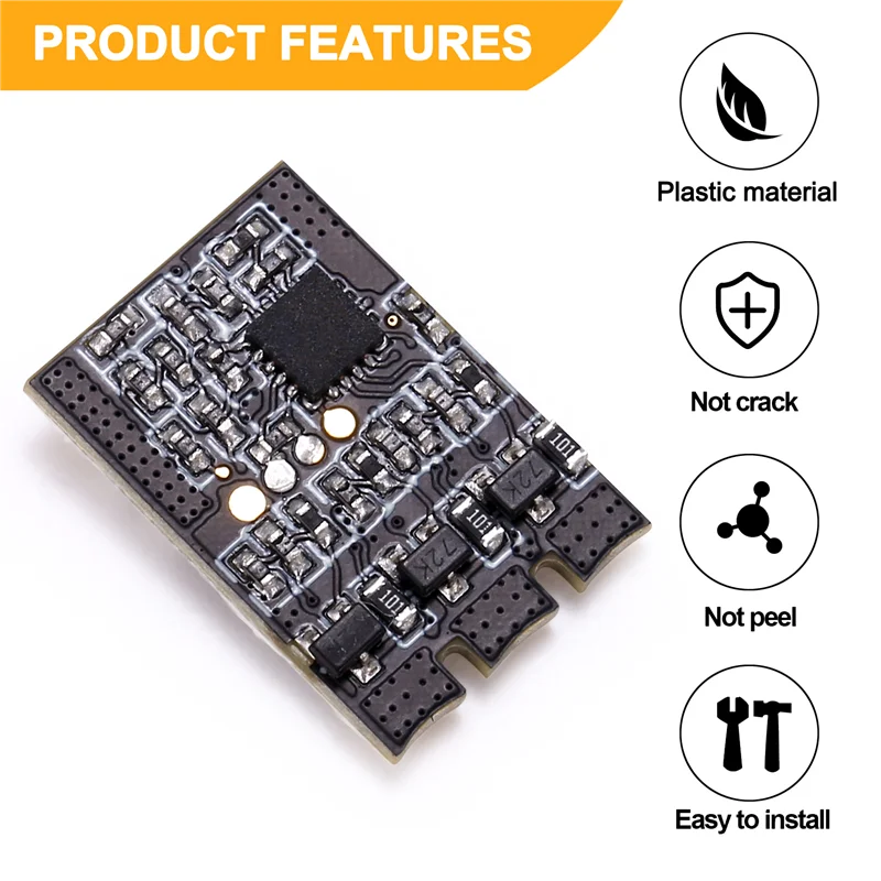 Profesional XSD 7A Blheli S RC ESC Mini controlador de velocidad para Dshot600/Dshot300/Oneshot42 1-2S para DIY Dron de carreras con visión en primera persona