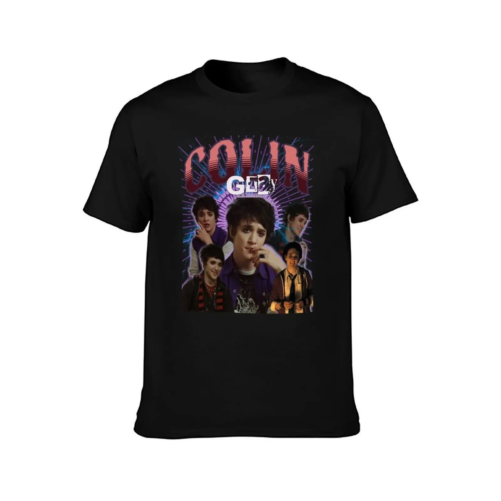 Colin Gray Retro Tee. T-Shirt Summer Casual Cotton Tee, Unisex Men Women