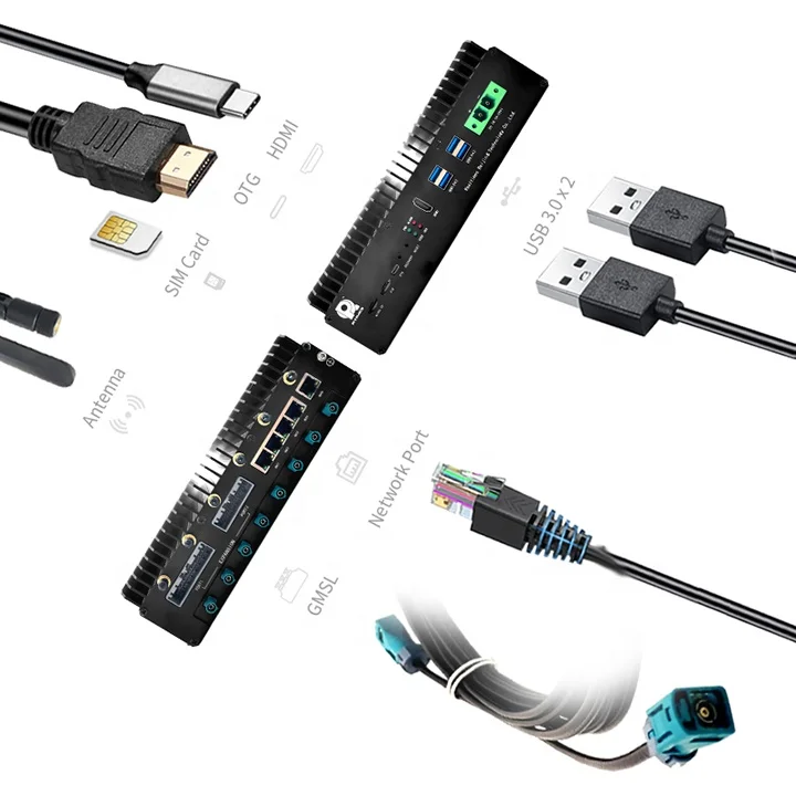 Orin Feiyun Smart Box RTSS-X202-SATA مع وحدة Nvidia Agx Orin 32GB واجهة SATA حلول AI المدمجة