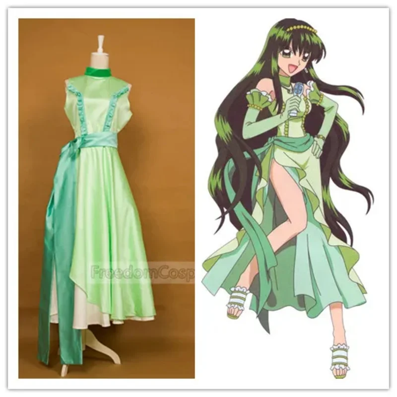 

New Mermaid Melody Pichi Pichi Pitch Rina Toin Dress Cosplay Costume