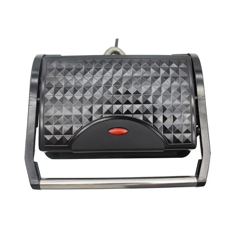 220V110V Sausage Burger Toast Grilling Steak Machine Double Barbecue Machine Household Mini Breakfast Barbecue Machine