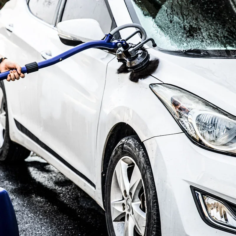Car Washer Car Washing Machine High Pressure Water Gun Wipe Wash One Body Brush Mop Portable Lithium Battery Cleaning Machine