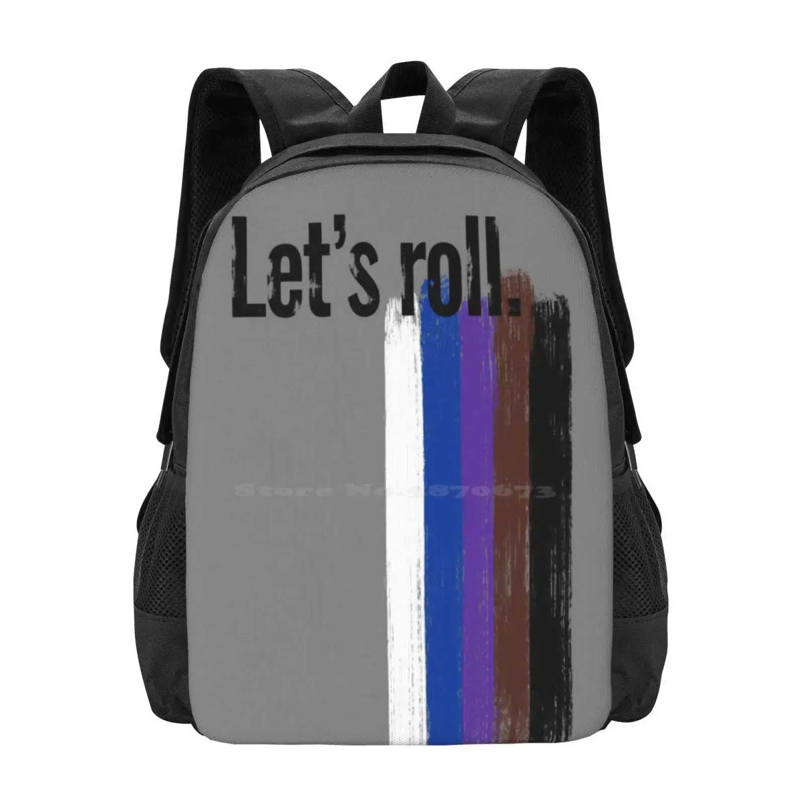 

Bjj | Let’S Roll. | Long Stripe | Bjj Lifestyle Hot Sale Schoolbag Backpack Fashion Bags Oss Brazilian Jiu Jitsu Jiu Jitsu
