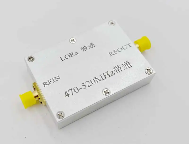 

470MHZ-520MHZ LORA Anti-jamming Bandpass Filter Internet of Things Equipment