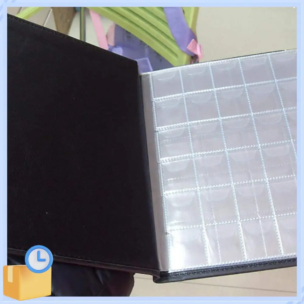 شعبية 250 جيب عملة جمع ألبوم عملة تخزين الألبوم عملة تخزين كتاب تخزين لتخزين العملات المعدنية التذكارية