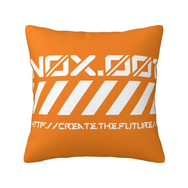 Japanese Techwear Throw Pillow for Sofa Future Tech Street Wear Style Nordic Cushion Cover Soft Pillowcase