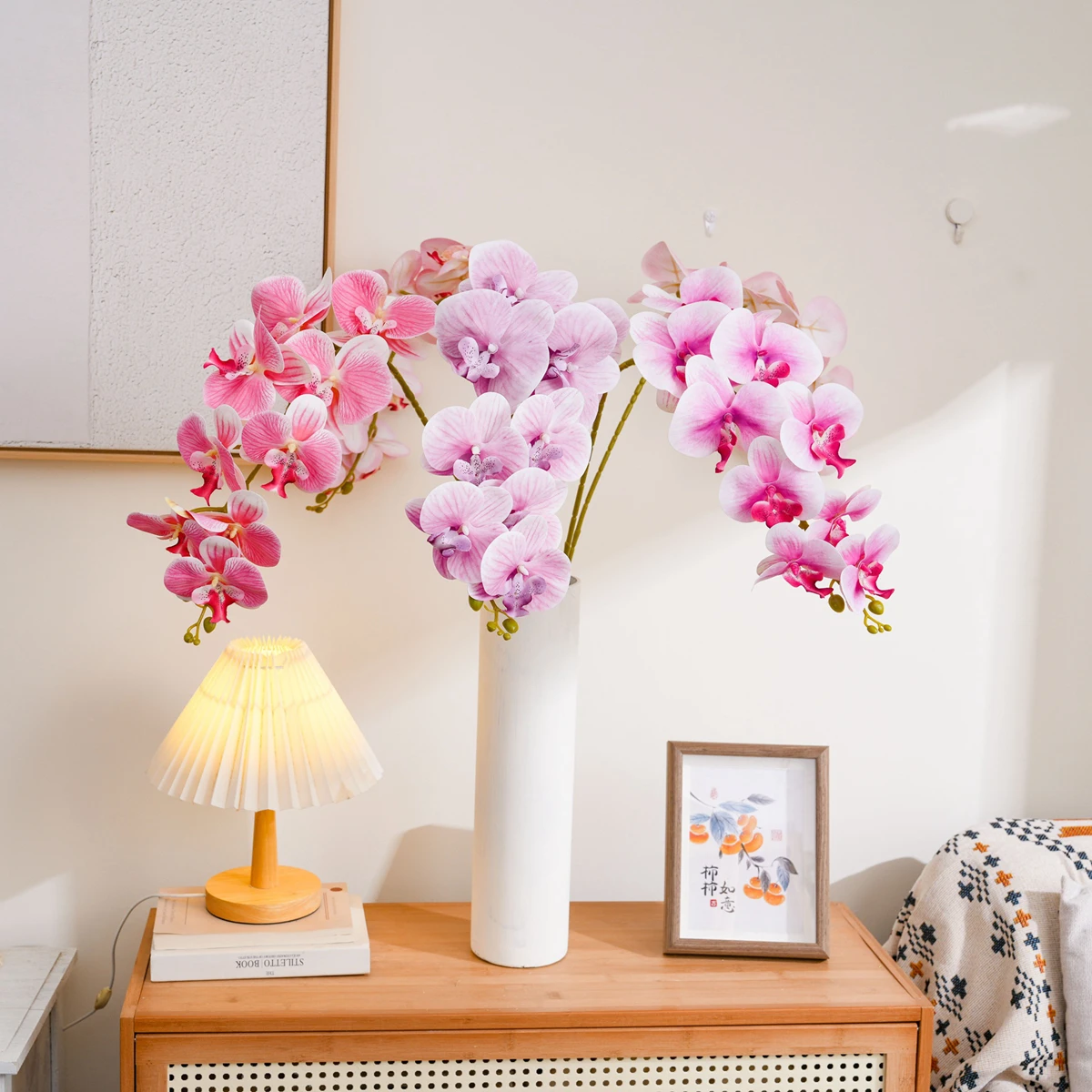 Florist Supply Bulk - Multi-color Real Touch Artificial Phalaenopsis Orchid