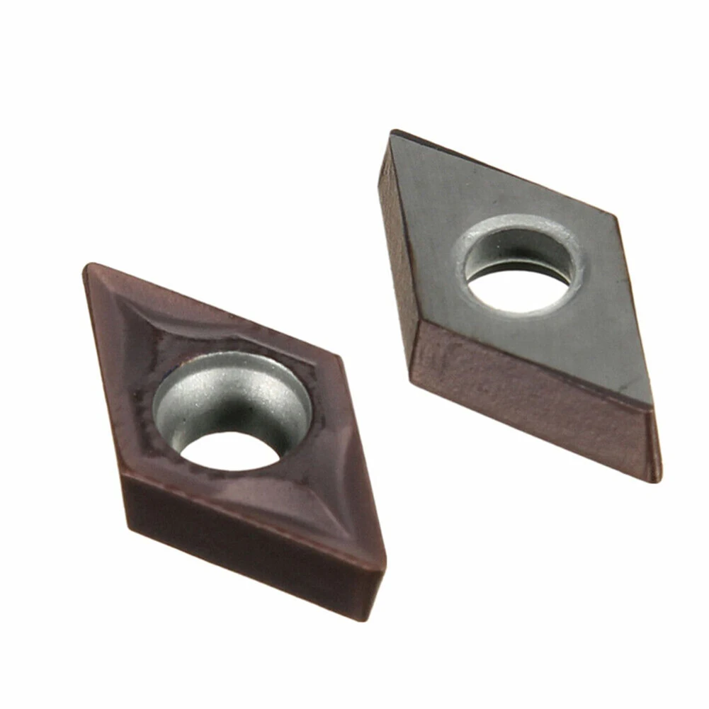 10 قطعة/الوحدة DCMT0702 EM YBC205 تحول أداة كربيد إدراج و 1 قطعة وجع ل مخرطة تحول بار أجزاء آلة التصنيع باستخدام الحاسب الآلي #5