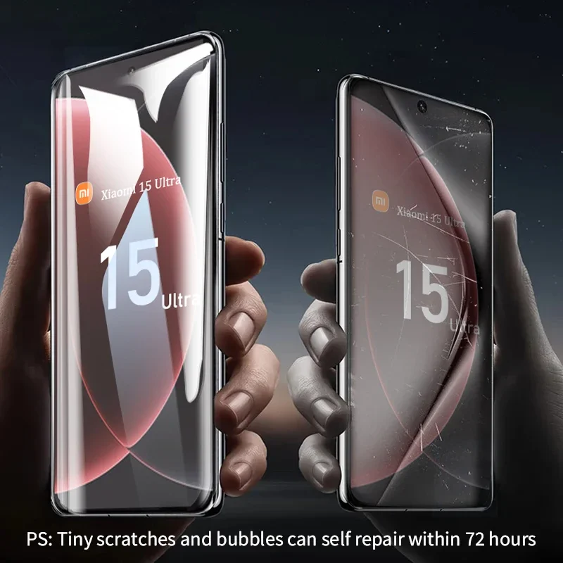 5Pcs Hydrogel Film For Xiaomi 15 Ultra 15 14T 13T 12T 11T 10T 9T 15 Pro 14 Ultra 12 Lite Screen Protector For Xiaomi14T Pro Film